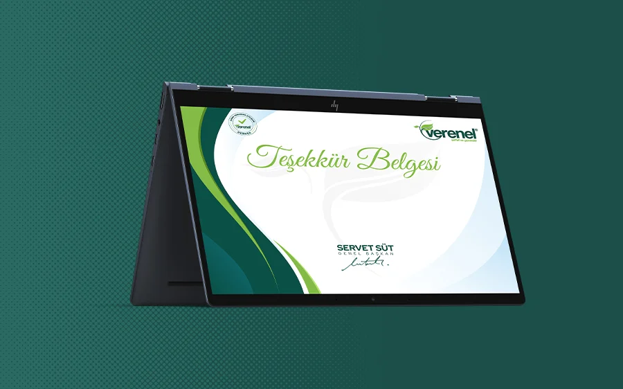 Teşekkür Belgesi